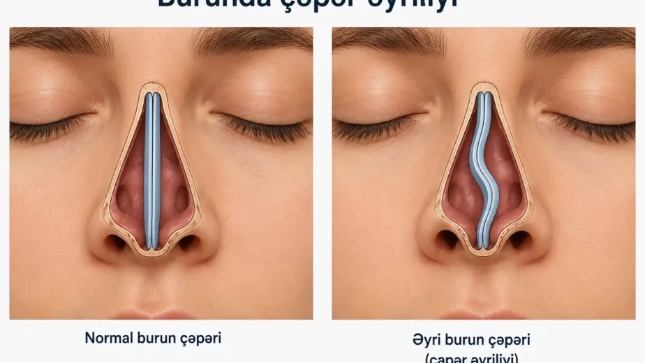 çəpər əyriliyi elametleri ve mualicesi