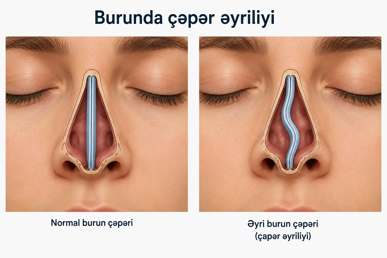 çəpər əyriliyi elametleri ve mualicesi